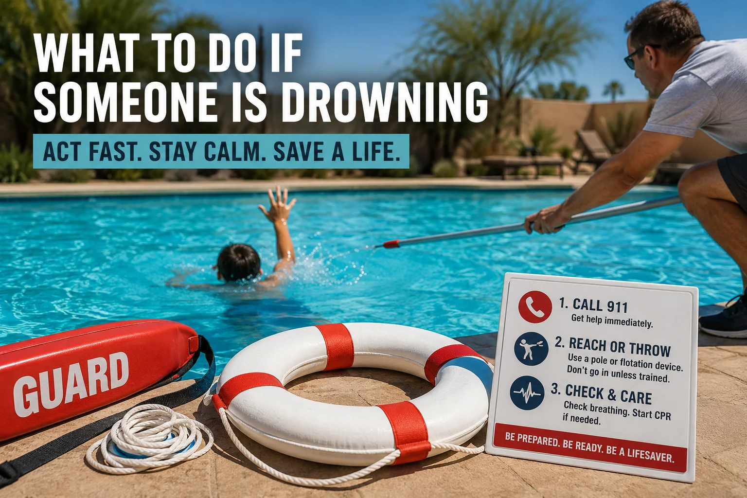 What to Do If Someone Is Drowning: A Pool Emergency Guide